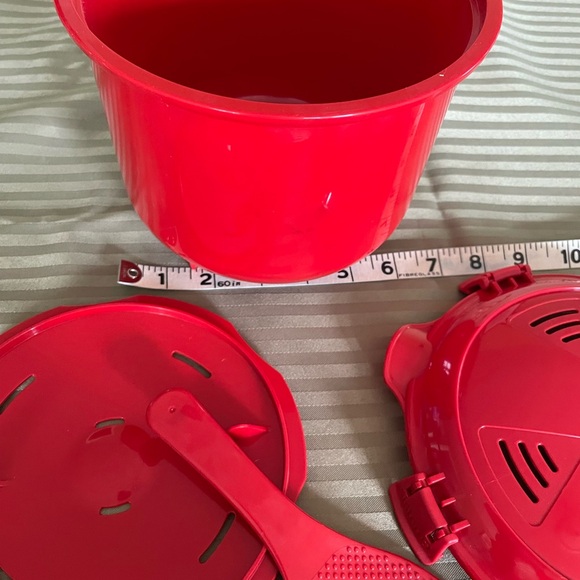 stem Red Microwave Multi-Cooker Lid Set - Picture 10 of 10